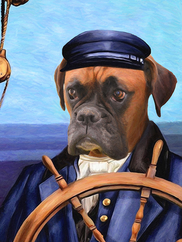 De Kapitein - Custom Deken