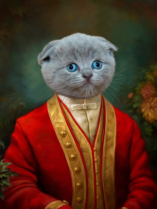 De Hofkelner van de Hermitage - Custom Kussen