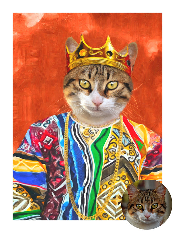 Afrikaanse Koning - Custom Poster