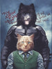 Bat & Joker - Affiche personnalisée