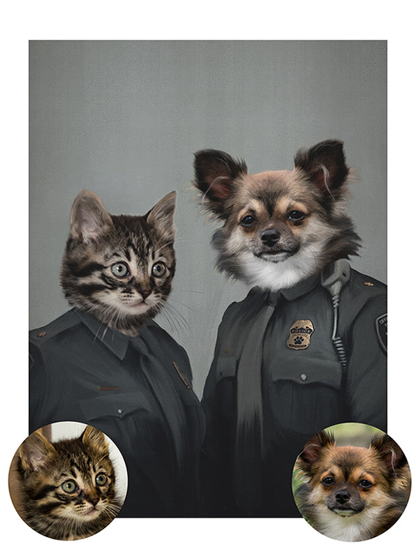 Das Police Duo - Custom Poster