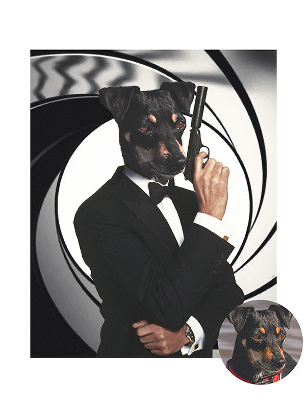007 - Affiche personnalisée
