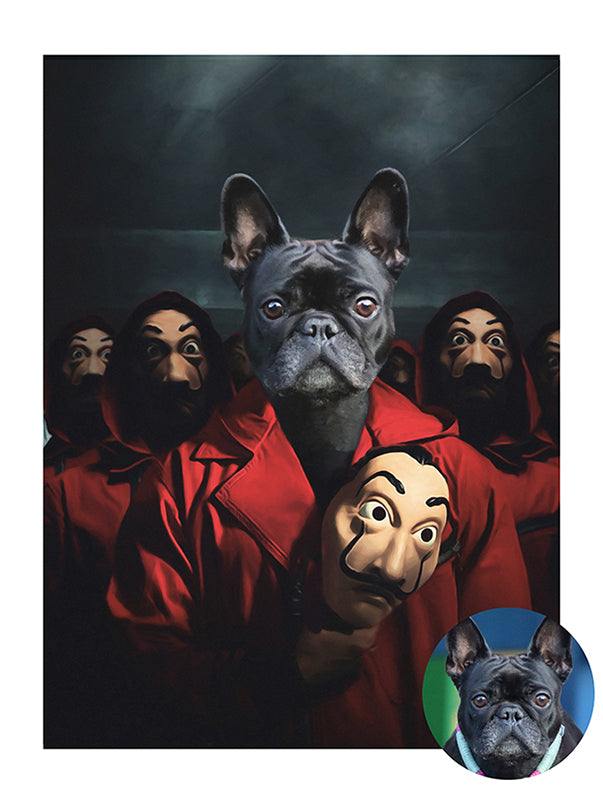 Money Heist 3 - Custom Canvas