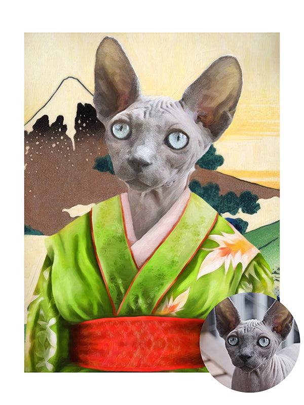 De Geisha - Custom Canvas